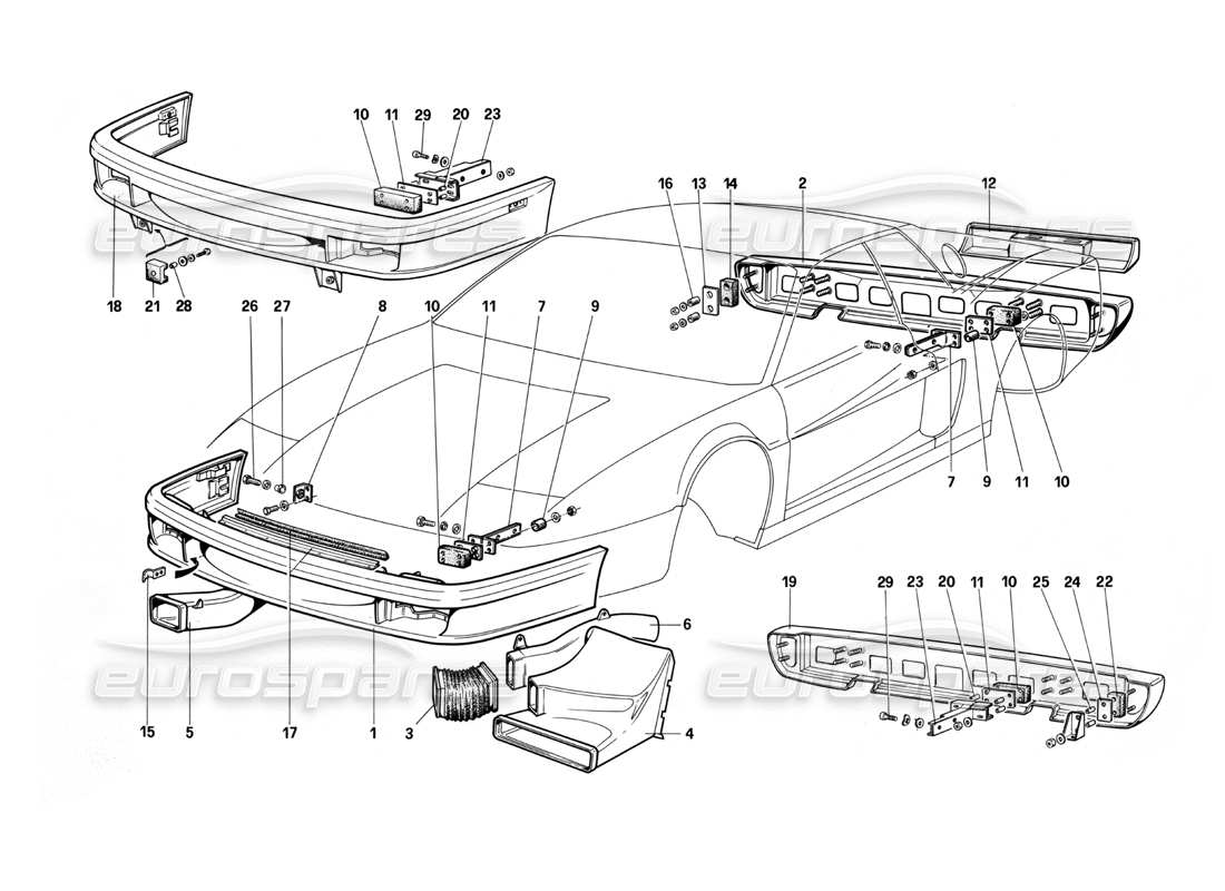 part diagram containing part number 61492100