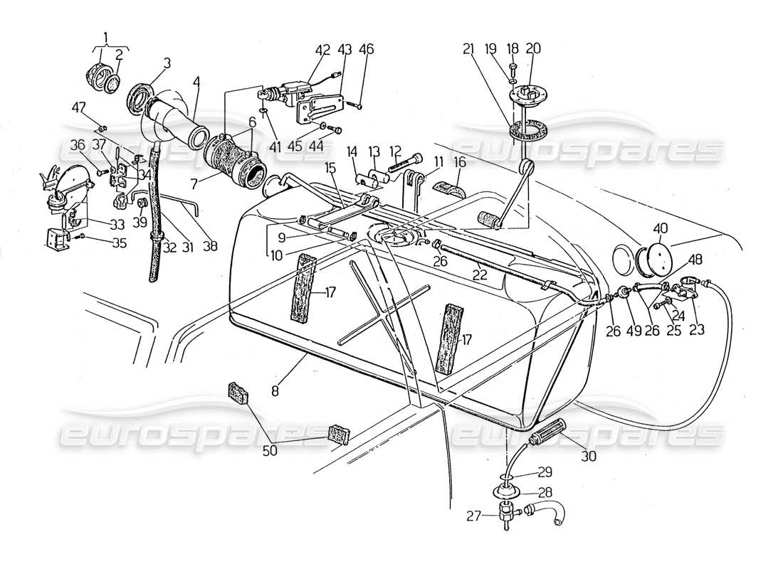 part diagram containing part number 312550143