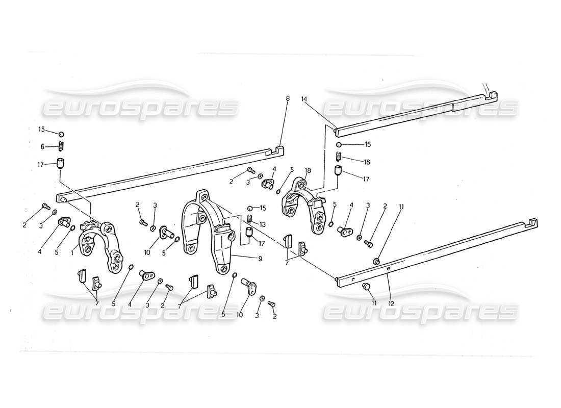 a part diagram from the Maserati 2.24v parts catalogue