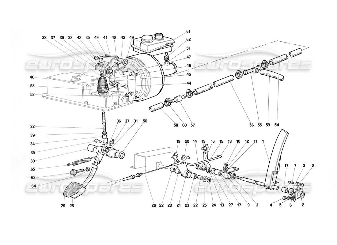 part diagram containing part number 125001
