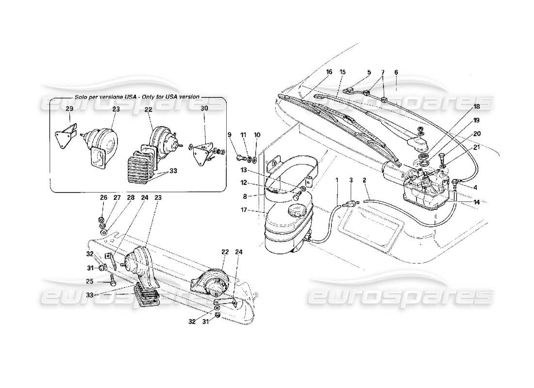 part diagram containing part number 62424400