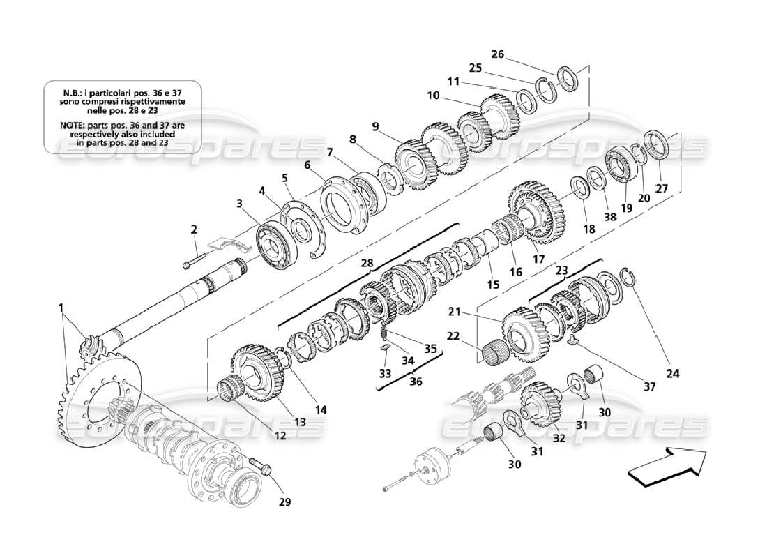 part diagram containing part number 188497