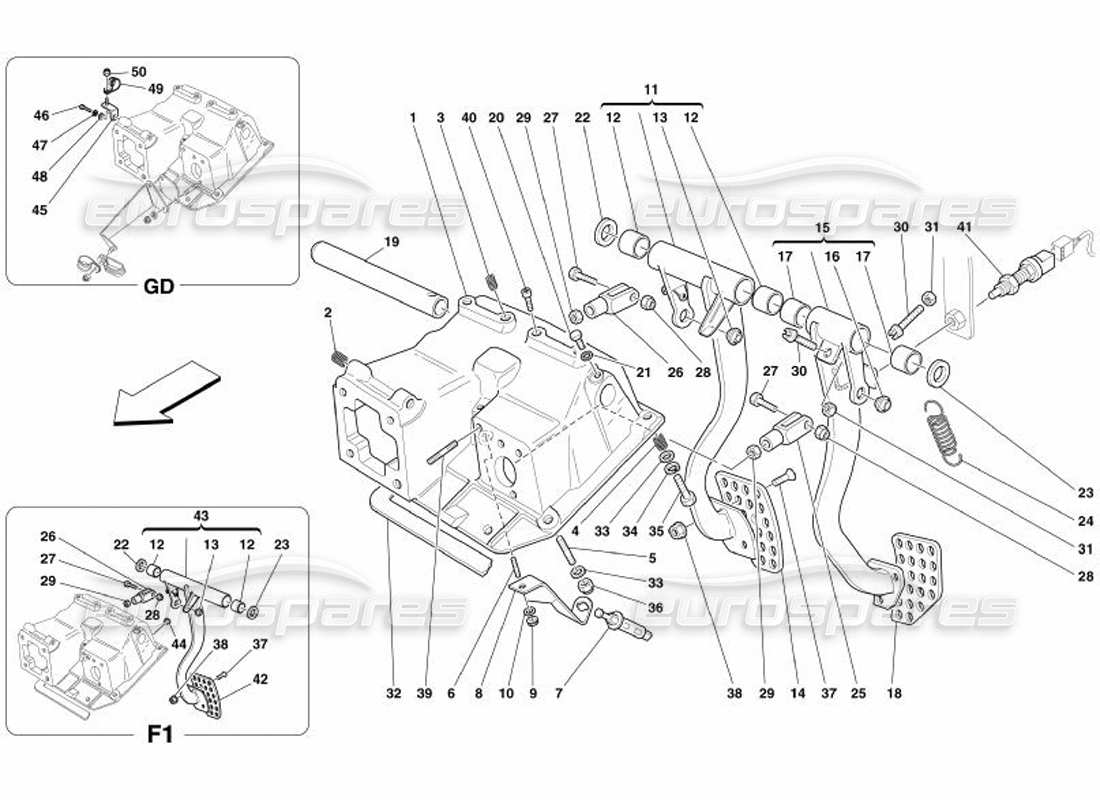 part diagram containing part number 188889