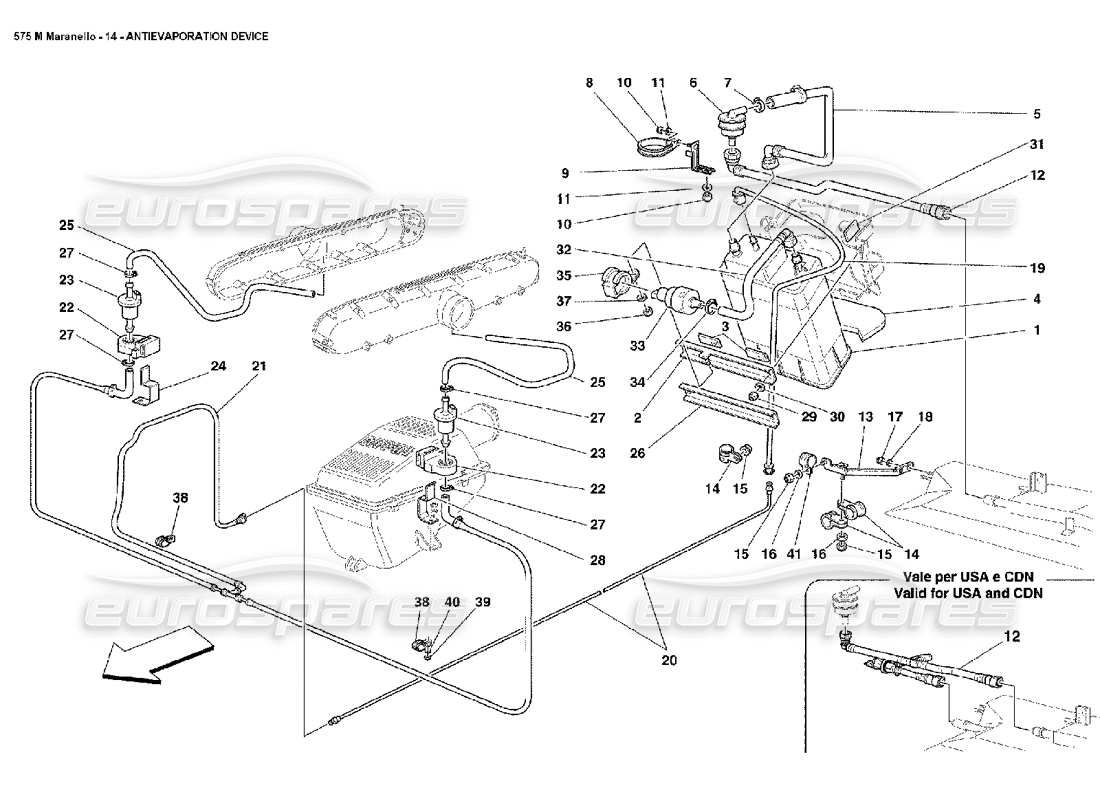 part diagram containing part number 189268