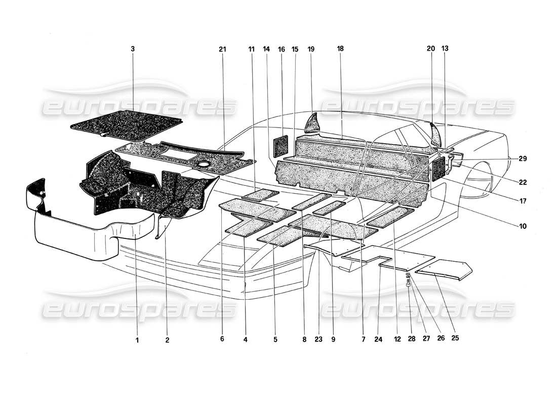 part diagram containing part number 61493500