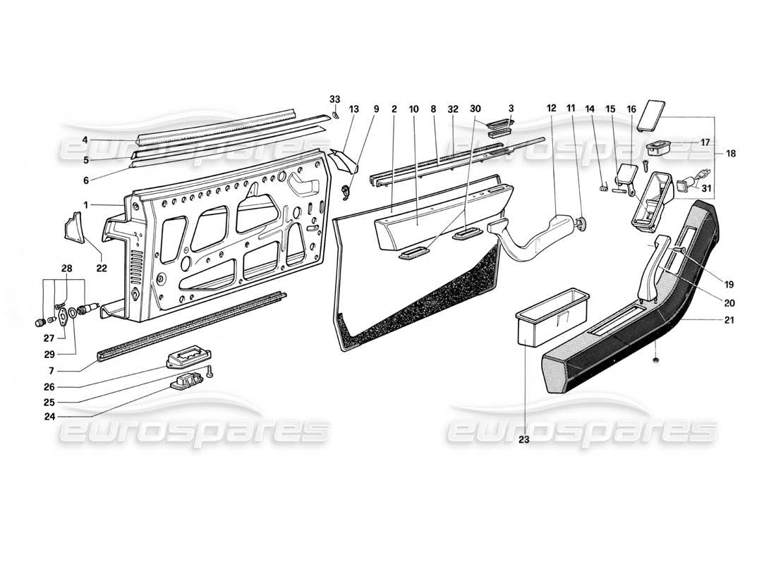 part diagram containing part number 61647000