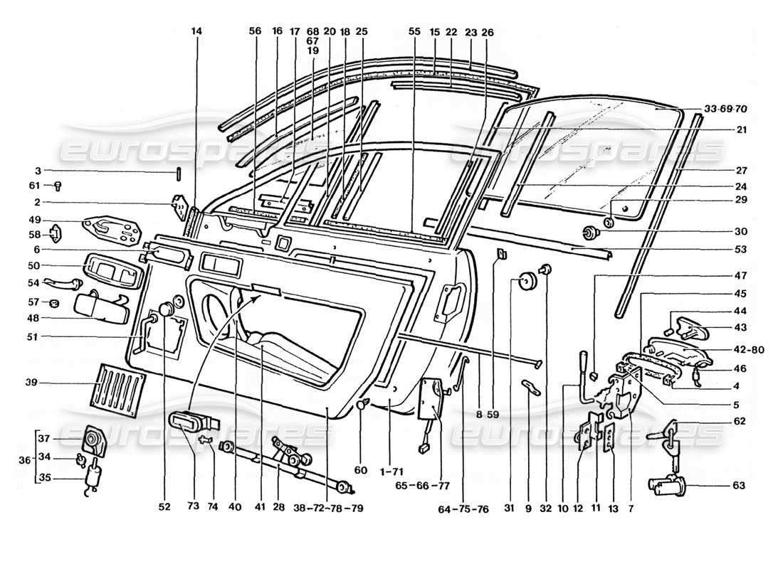 part diagram containing part number 257-30-207-05