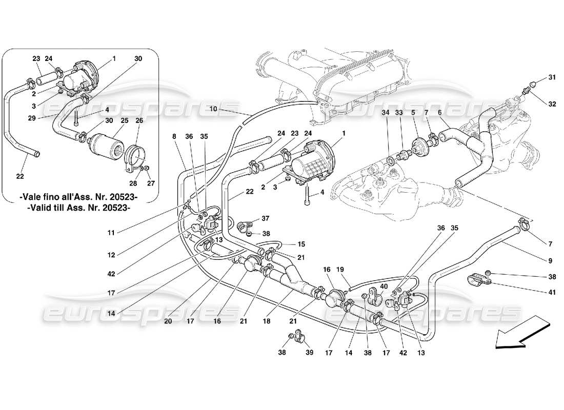 part diagram containing part number 154384