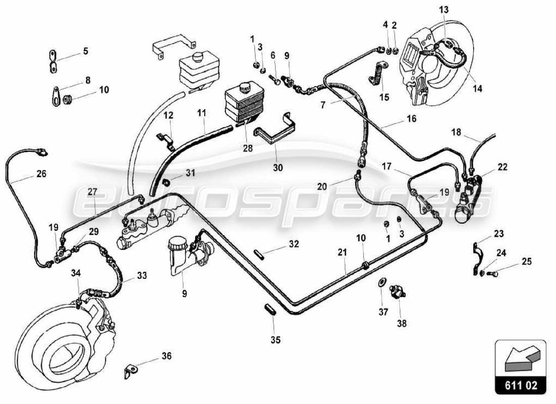 part diagram containing part number 003104237