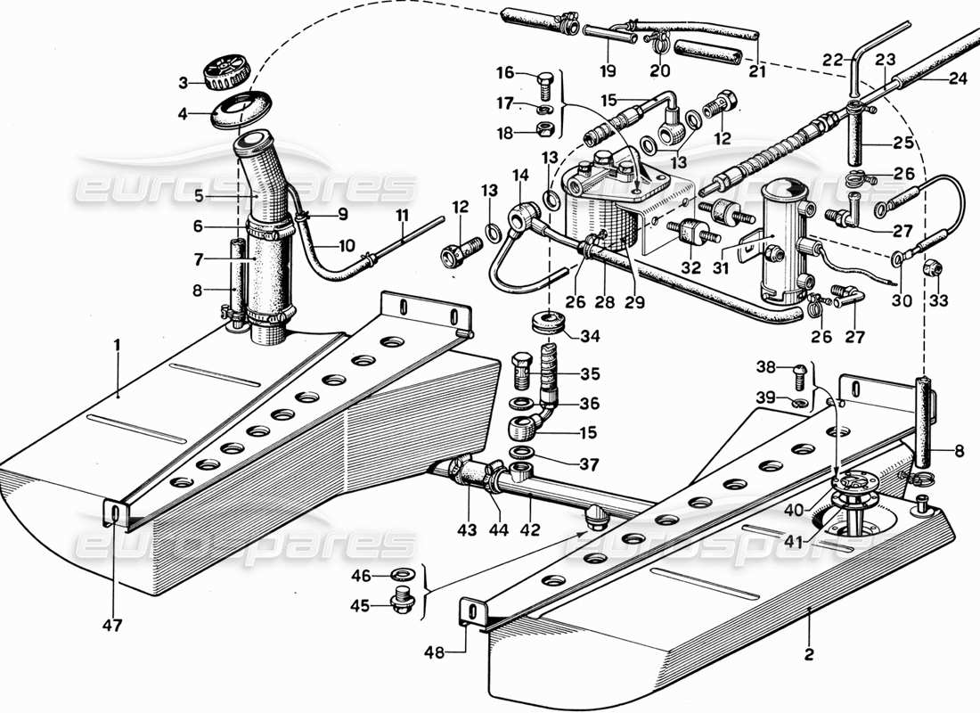 part diagram containing part number 5 x 9 x 3000
