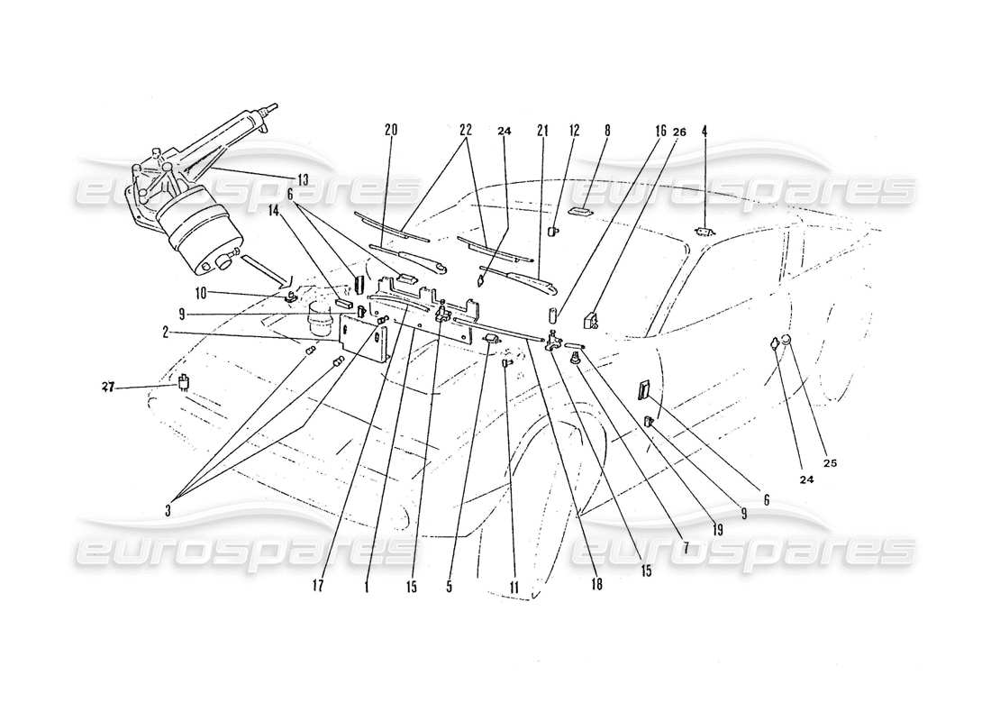 part diagram containing part number 254-80-132-06