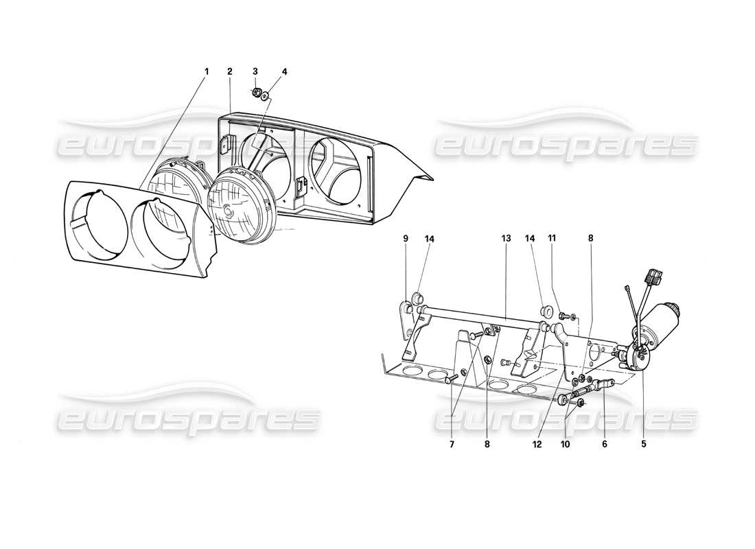 part diagram containing part number 61575500