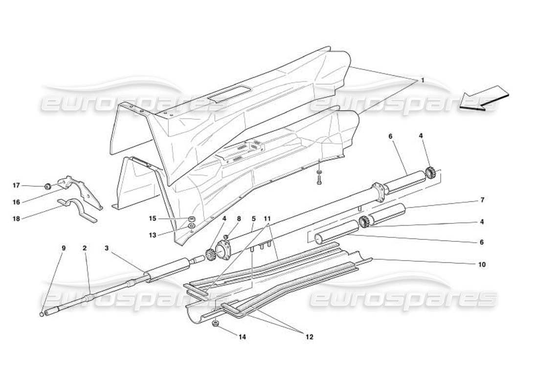 part diagram containing part number 173817
