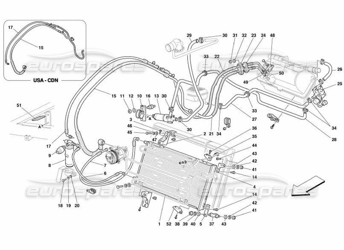 part diagram containing part number 165395