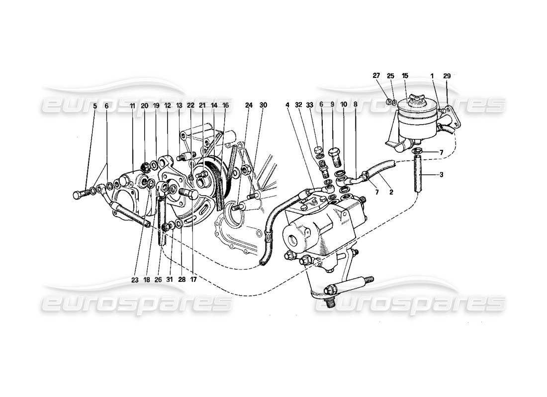 a part diagram from the Ferrari 412 (Mechanical) parts catalogue