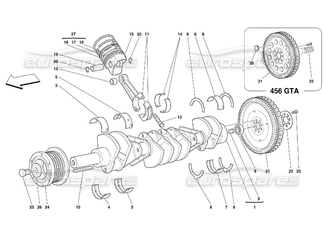 part diagram containing part number 155750