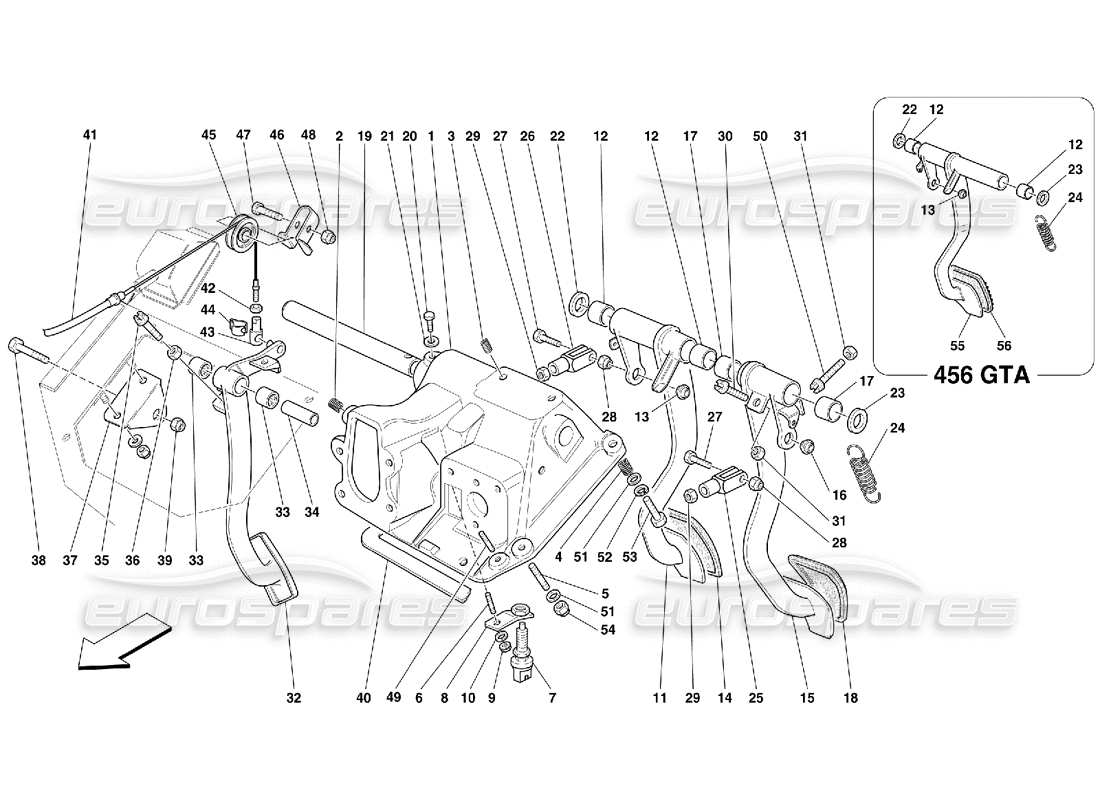 part diagram containing part number 165169