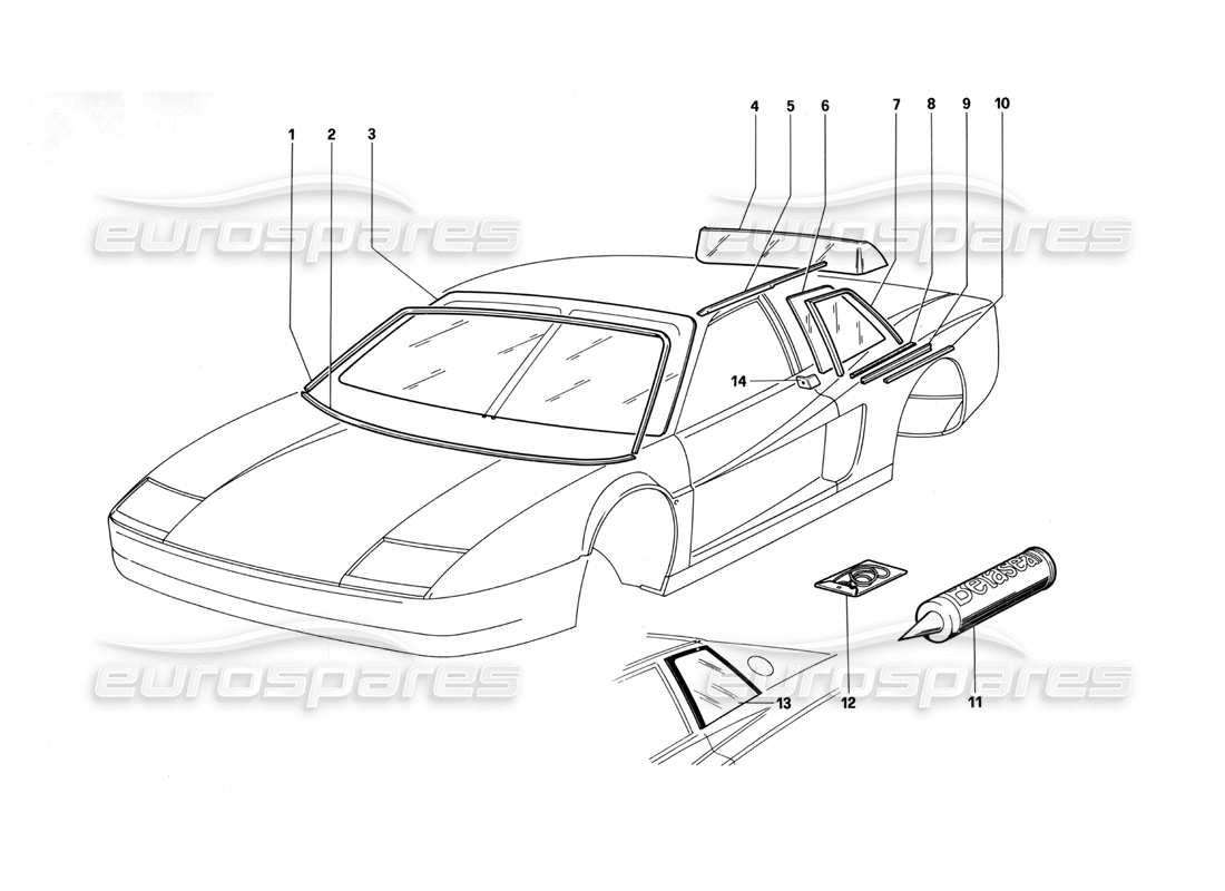 part diagram containing part number 60676600