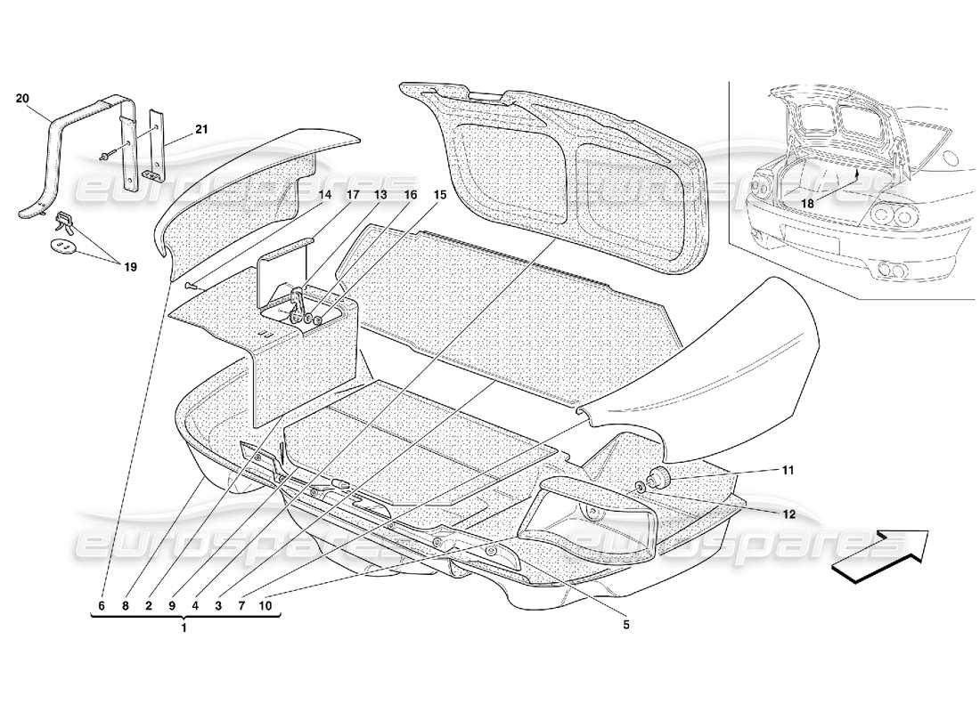 part diagram containing part number 648434..