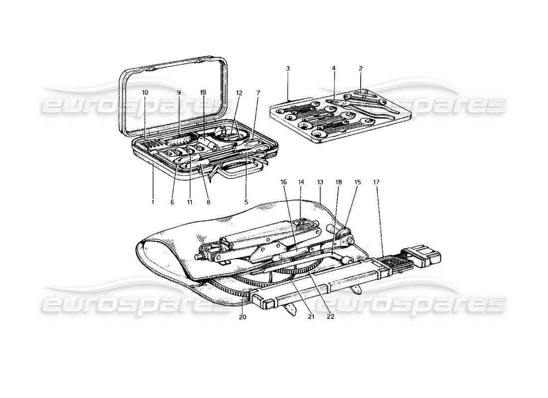 part diagram containing part number 95990022