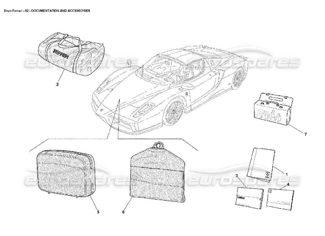 part diagram containing part number 67558600