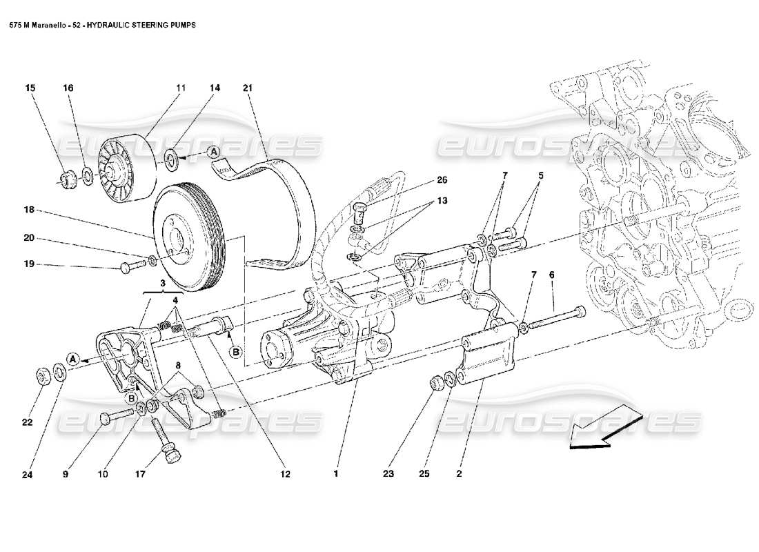 part diagram containing part number 175098