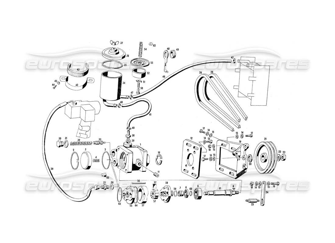 part diagram containing part number 116 gs 65932