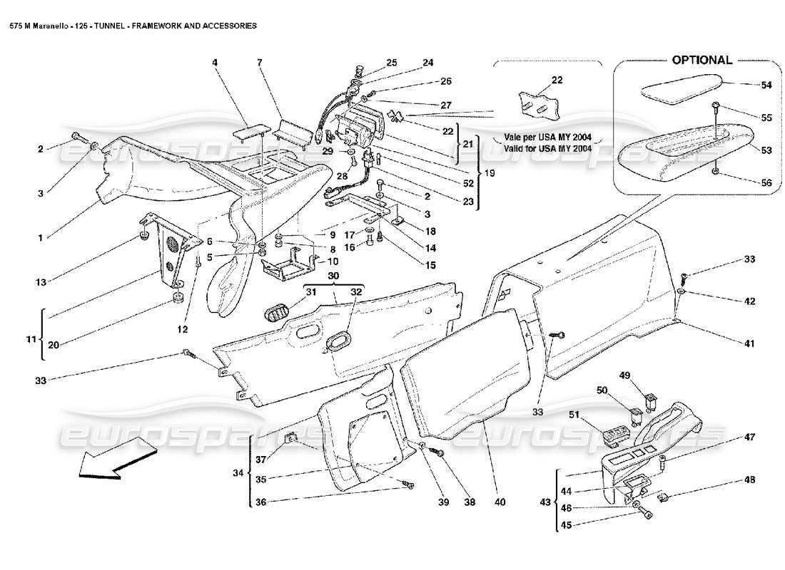 part diagram containing part number 66639800