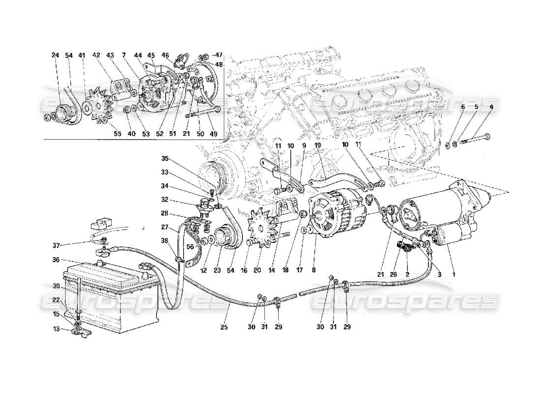 part diagram containing part number 105158