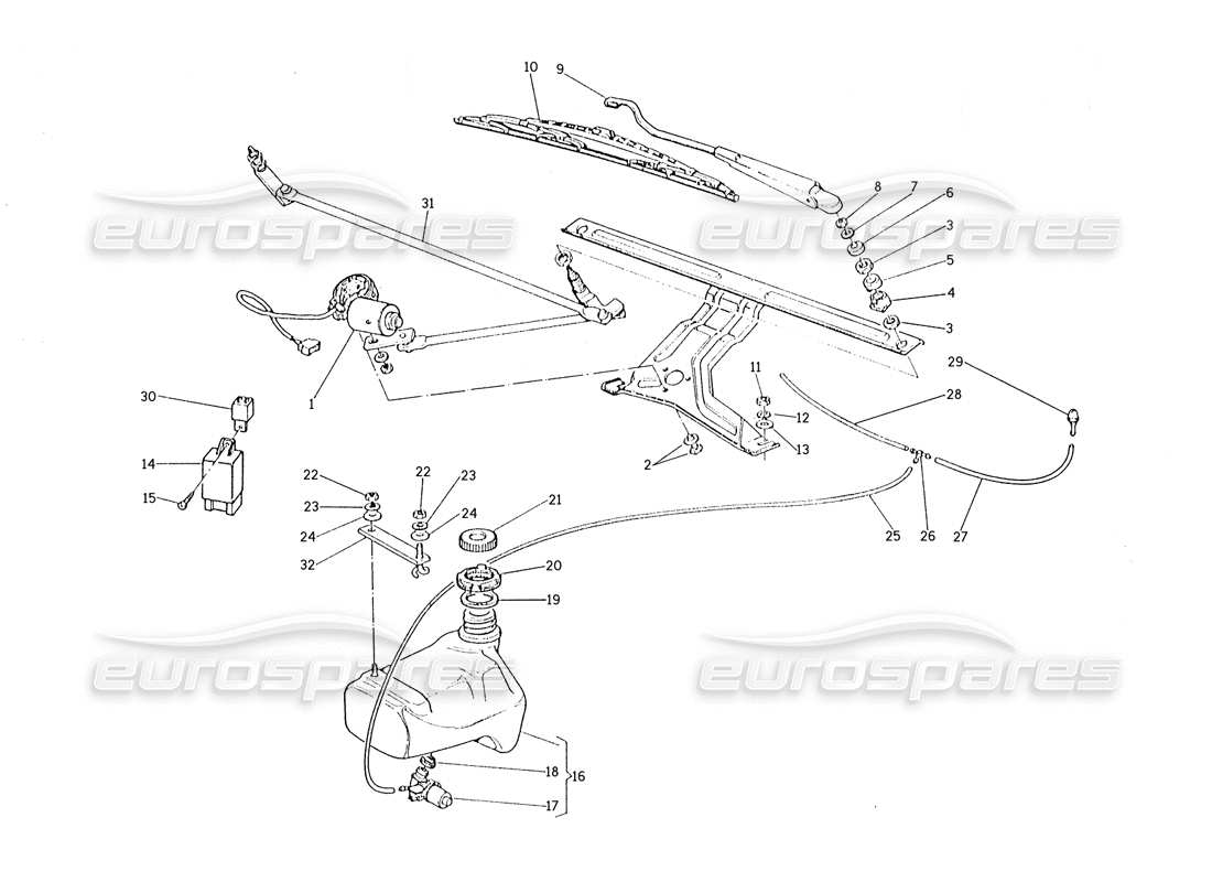 part diagram containing part number 169020500