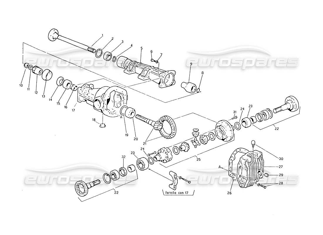 part diagram containing part number 316220344