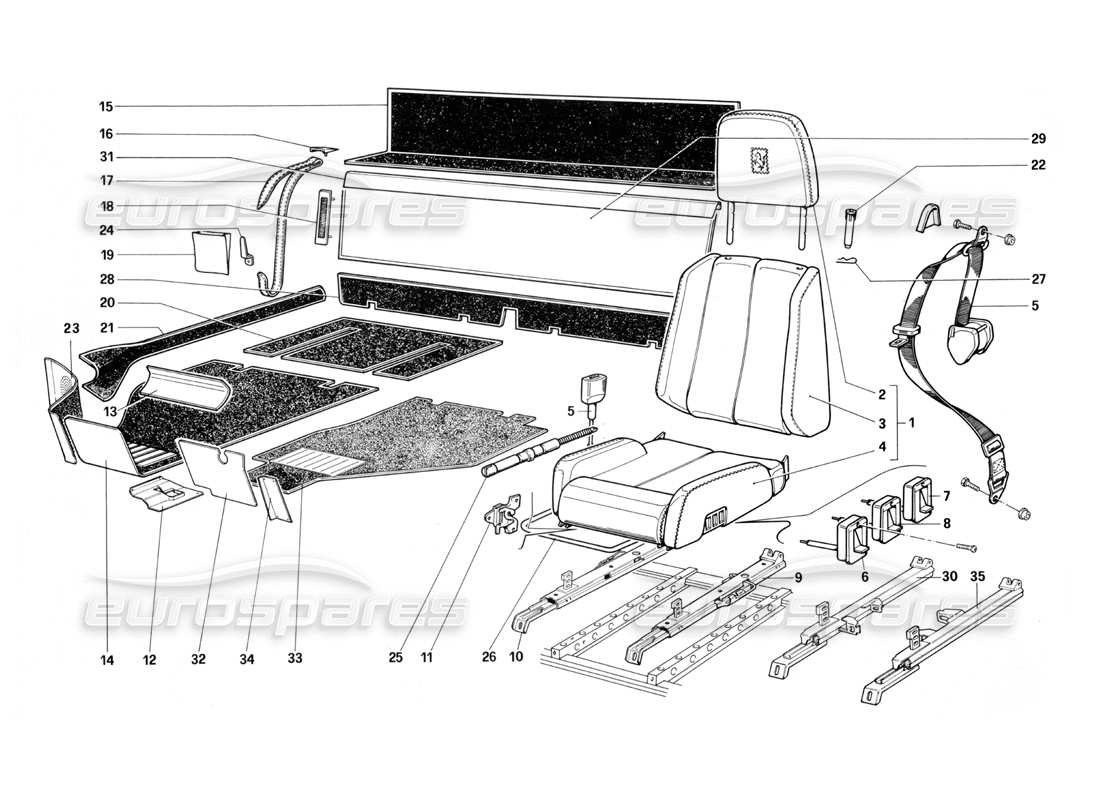 part diagram containing part number 61538400