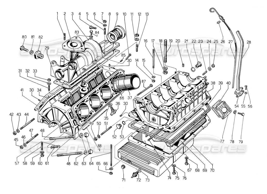 part diagram containing part number 001820183