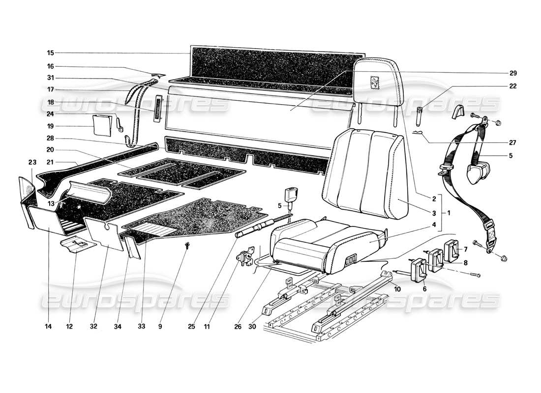 part diagram containing part number 61492490