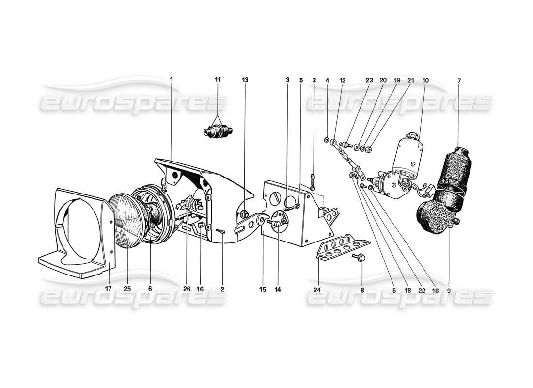 part diagram containing part number 50070507