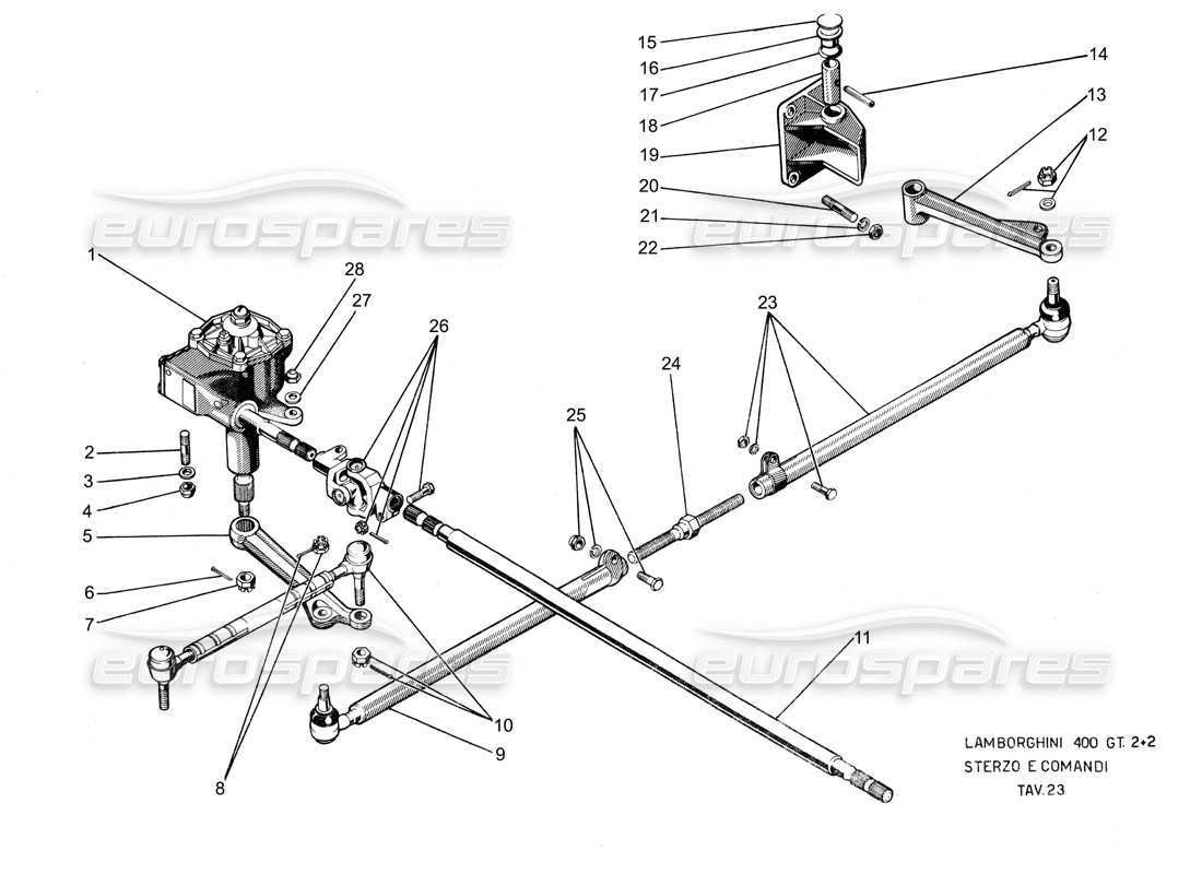 part diagram containing part number cs-02538