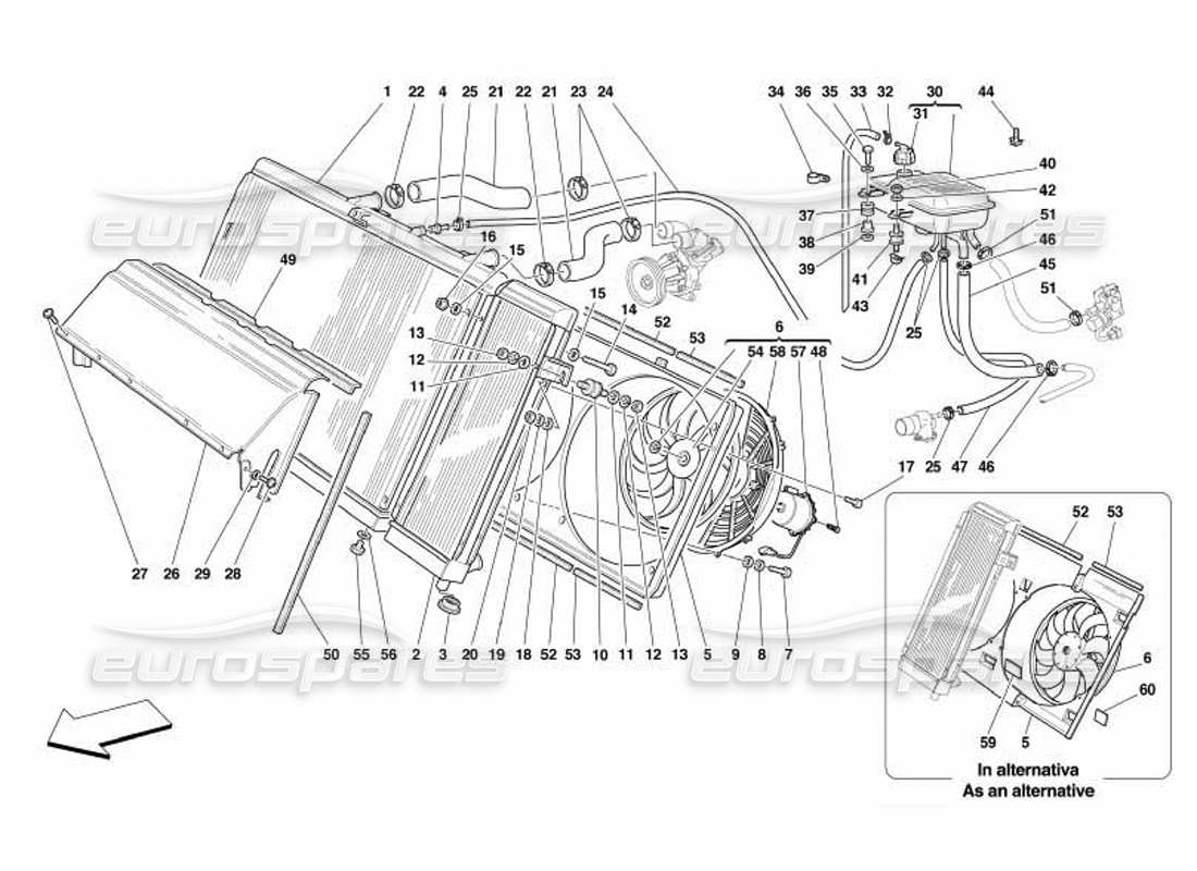 part diagram containing part number 65206300