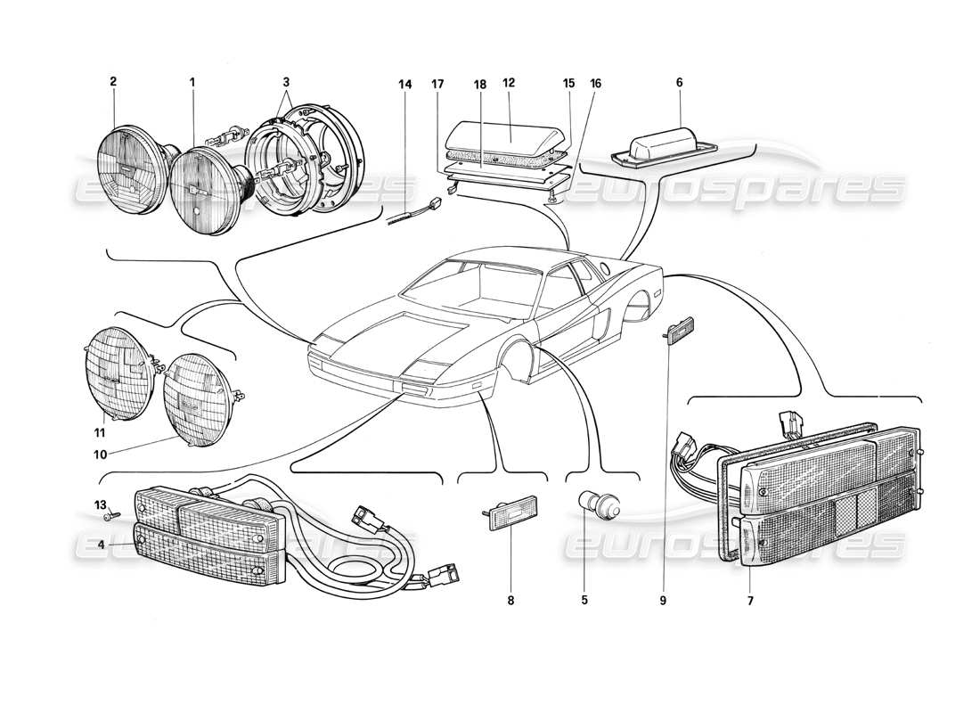 part diagram containing part number 61567400