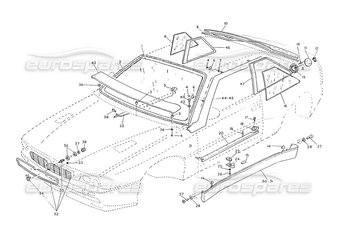 part diagram containing part number 318320307