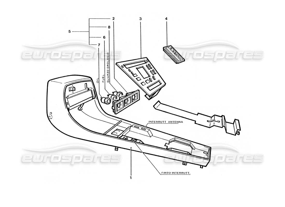 part diagram containing part number 258-80-306-00