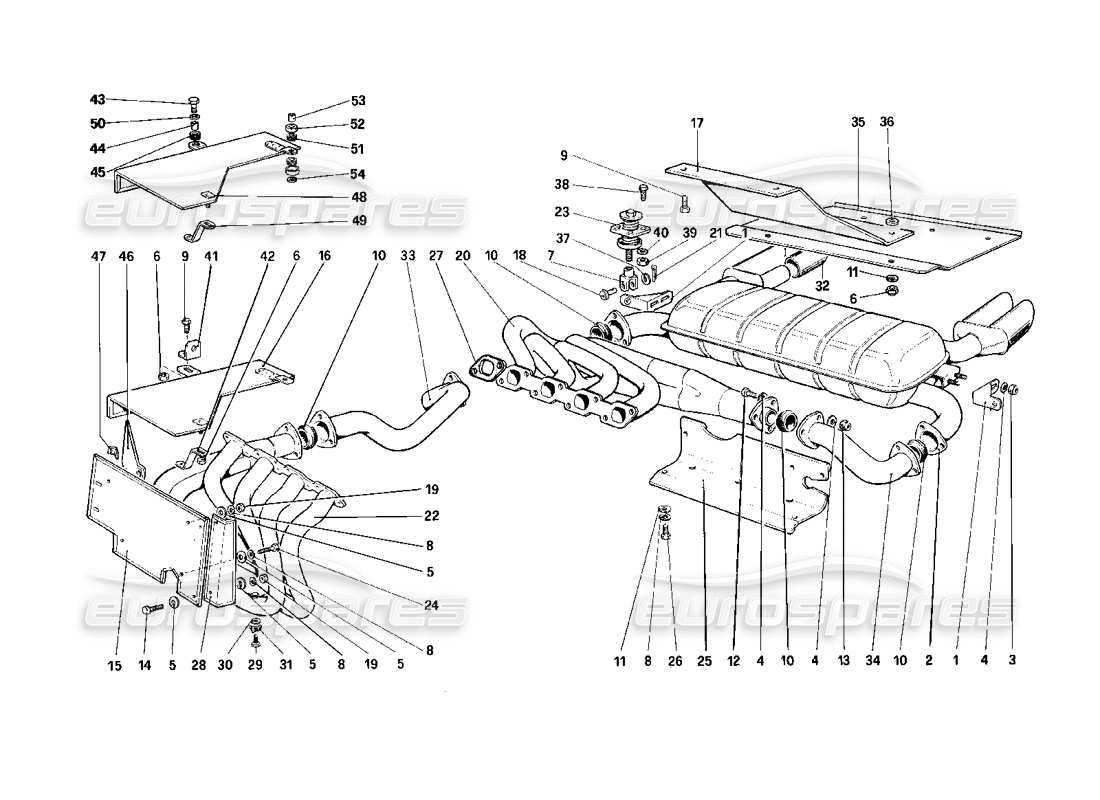 part diagram containing part number 127843