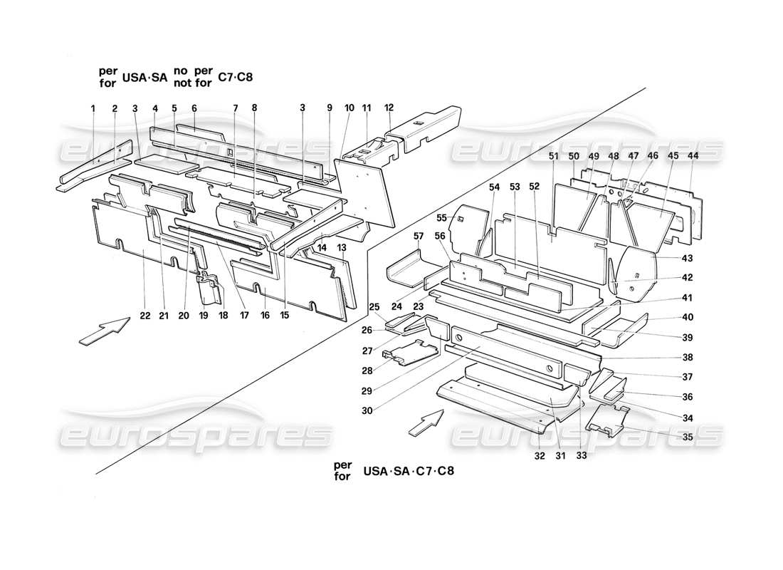 part diagram containing part number 61844700