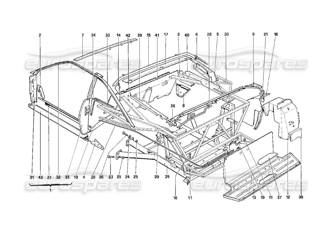 part diagram containing part number 60695400