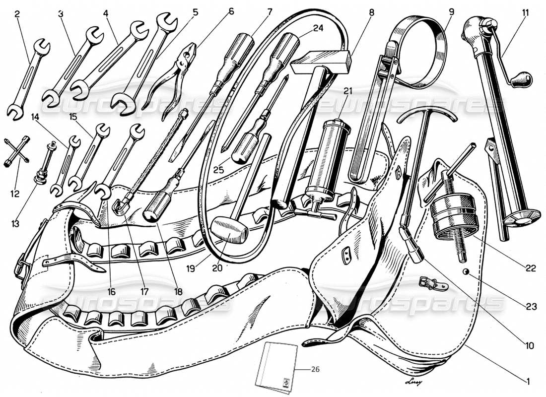 part diagram containing part number 95990799