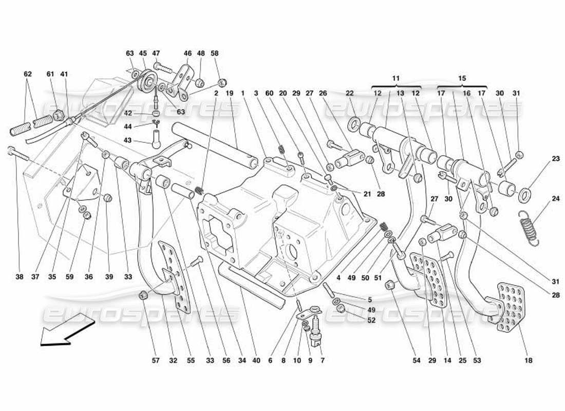 part diagram containing part number 164037