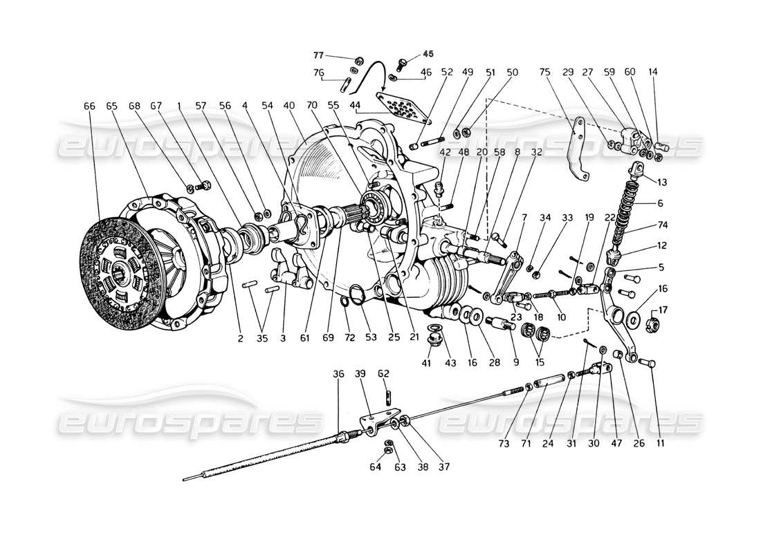 part diagram containing part number 16100611