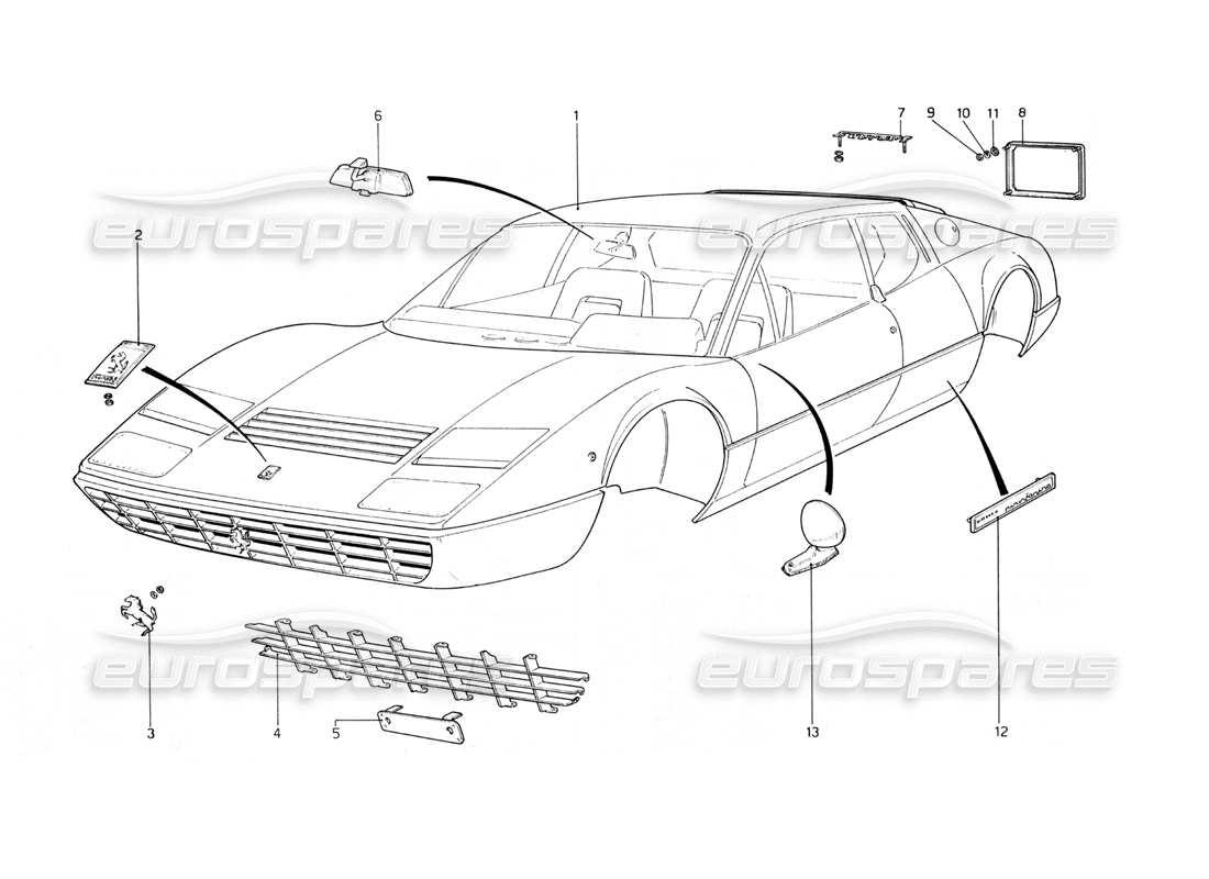 part diagram containing part number 501816