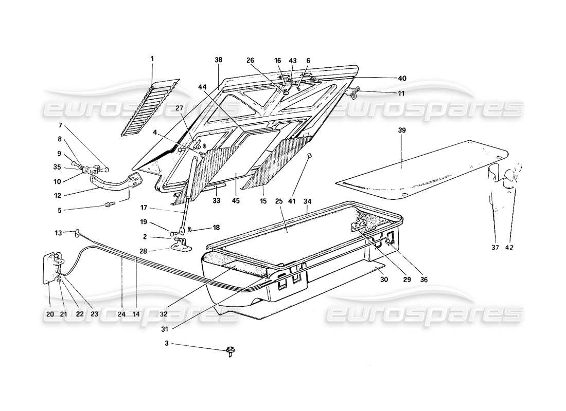 part diagram containing part number 12616701