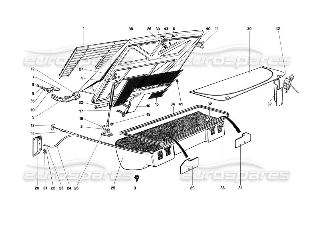 part diagram containing part number 61896300