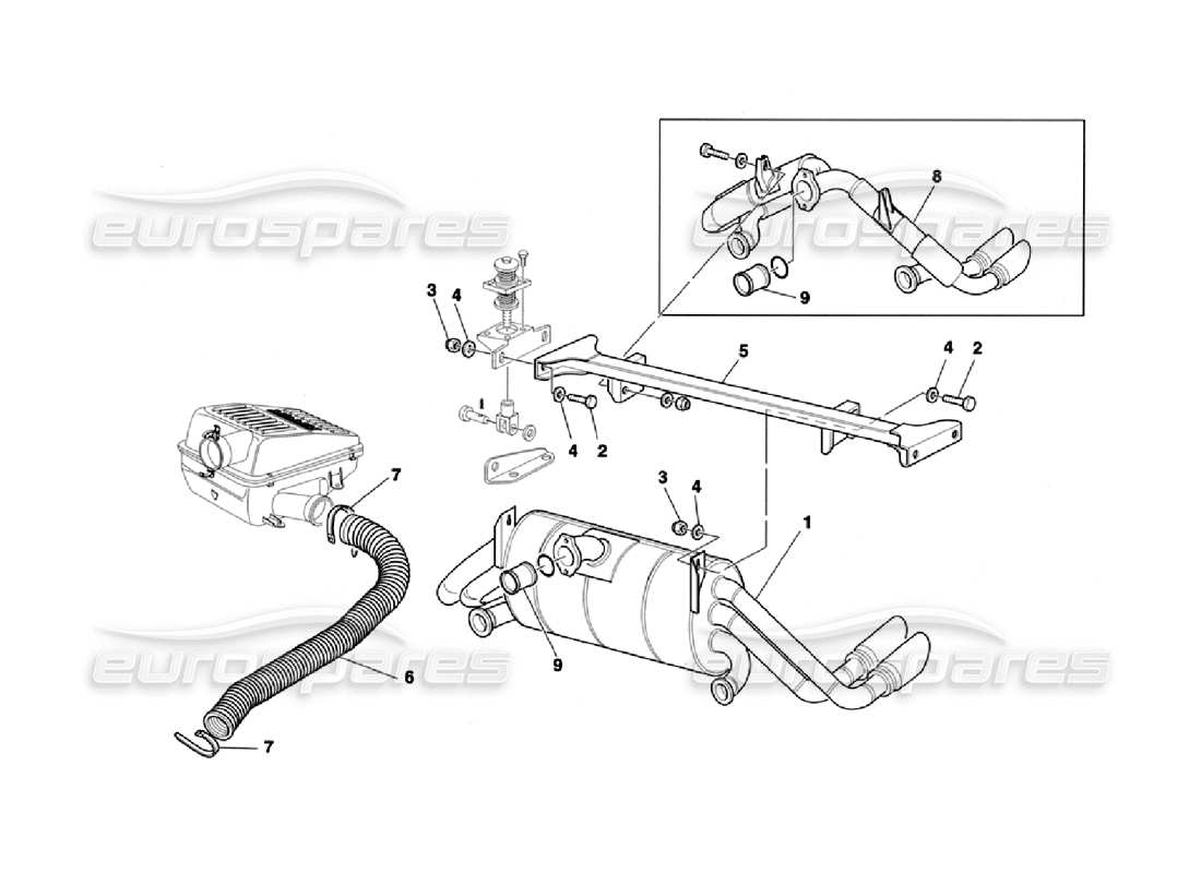 part diagram containing part number 13550301